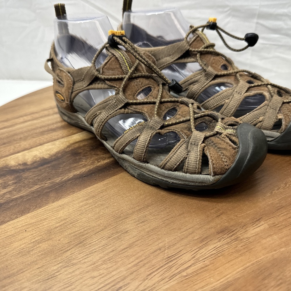 Keen Women's Sandals 10.5 Whisper Waterproof Brown Closed Toe - Picture 6 of 16